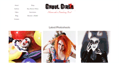 Desktop Screenshot of ghoul-girls.com