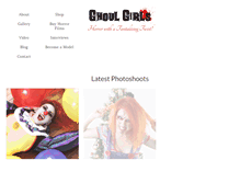 Tablet Screenshot of ghoul-girls.com